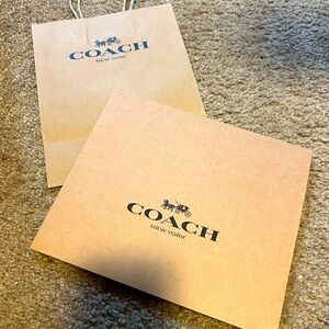 Coach box & bag